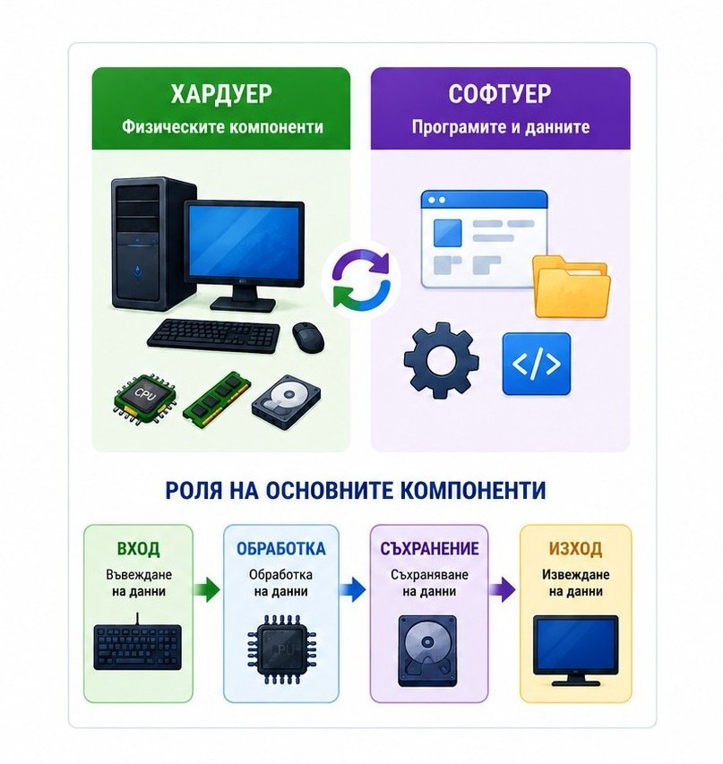 Структура на компютърна система изображение 2
